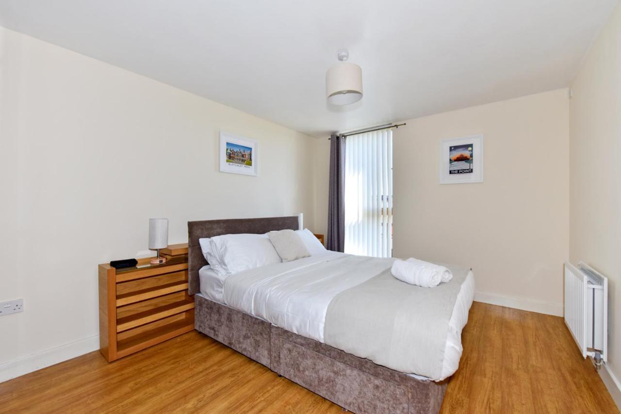 The Vizion Serviced Apartments From Pincott Properties - Free Parking, Private Balcony, And Wifi Milton Keynes Exteriér fotografie