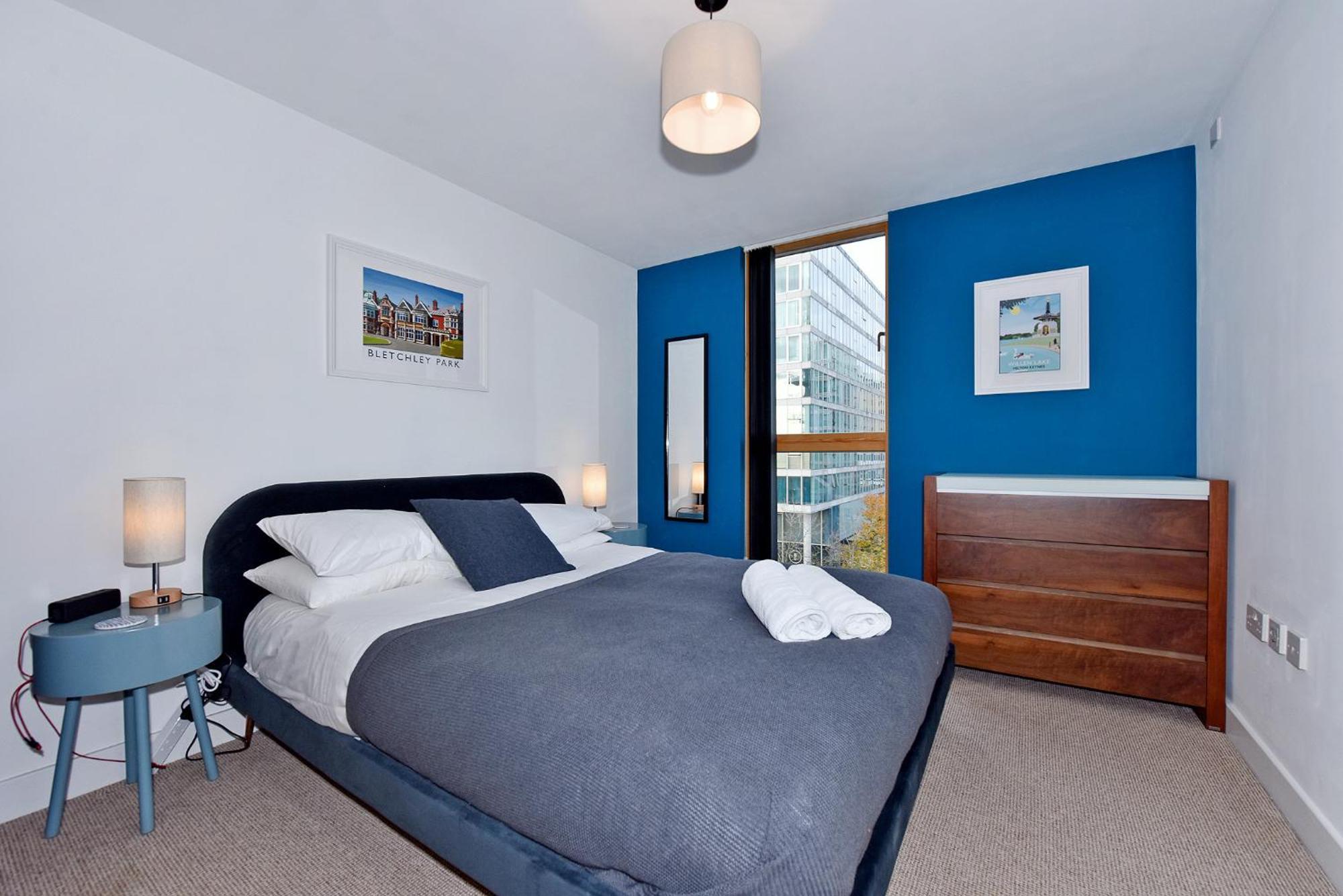 The Vizion Serviced Apartments From Pincott Properties - Free Parking, Private Balcony, And Wifi Milton Keynes Exteriér fotografie