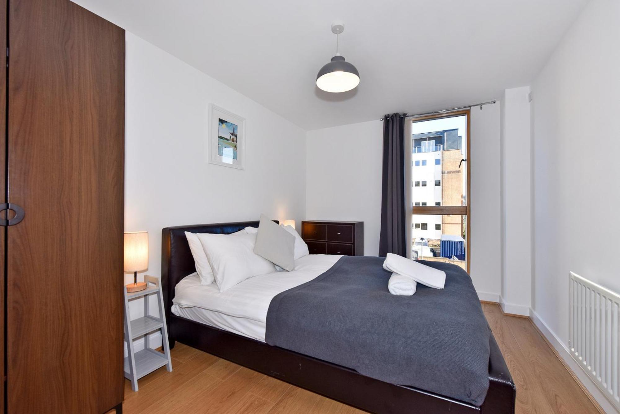 The Vizion Serviced Apartments From Pincott Properties - Free Parking, Private Balcony, And Wifi Milton Keynes Pokoj fotografie