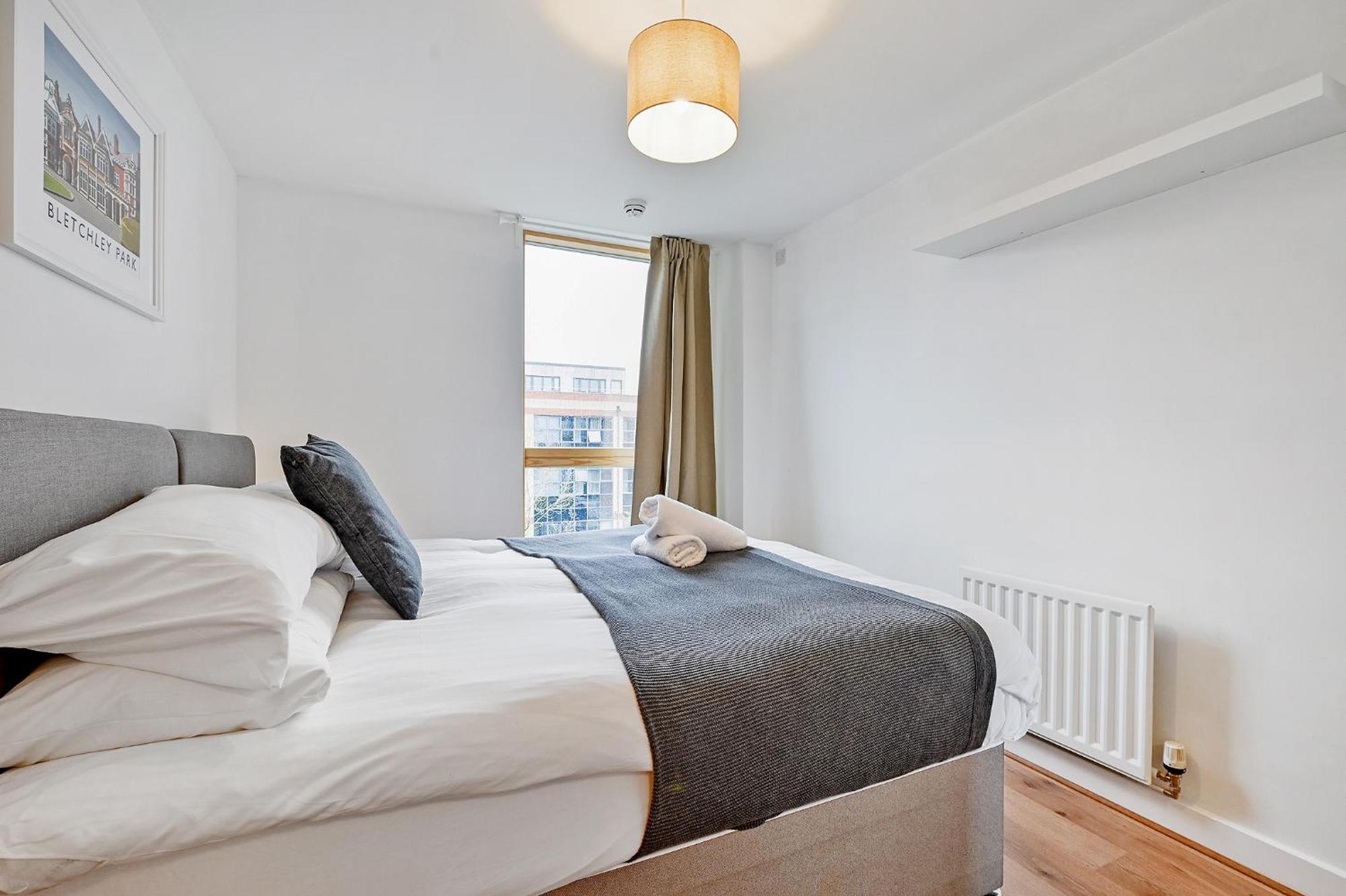 The Vizion Serviced Apartments From Pincott Properties - Free Parking, Private Balcony, And Wifi Milton Keynes Exteriér fotografie